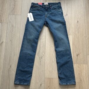 Tecovas Men's Medium Indigo Slim Straight Stretch Denim Jeans